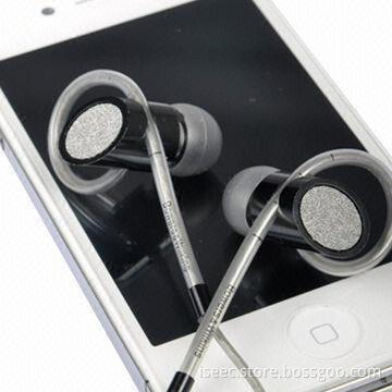 High quality in-ear headphone for music with mic